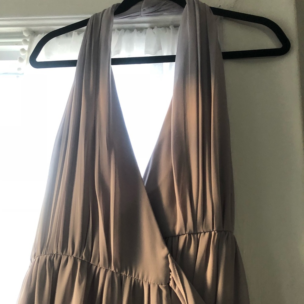 Timeless wrap gown